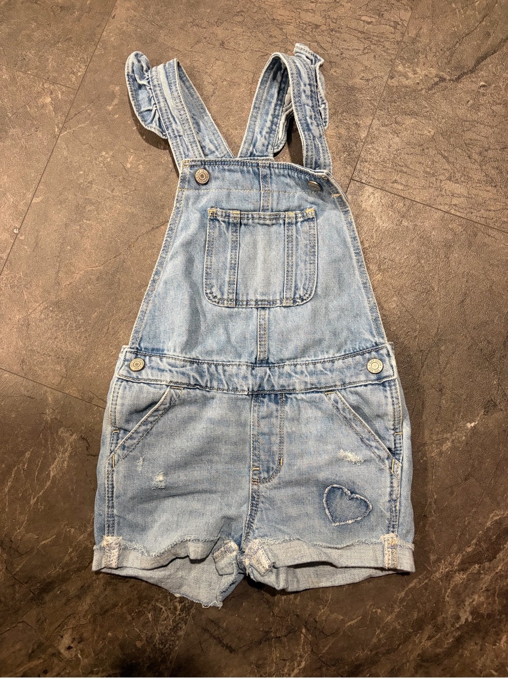 Gap Denim Size 5 Toddler Girl Shortalls